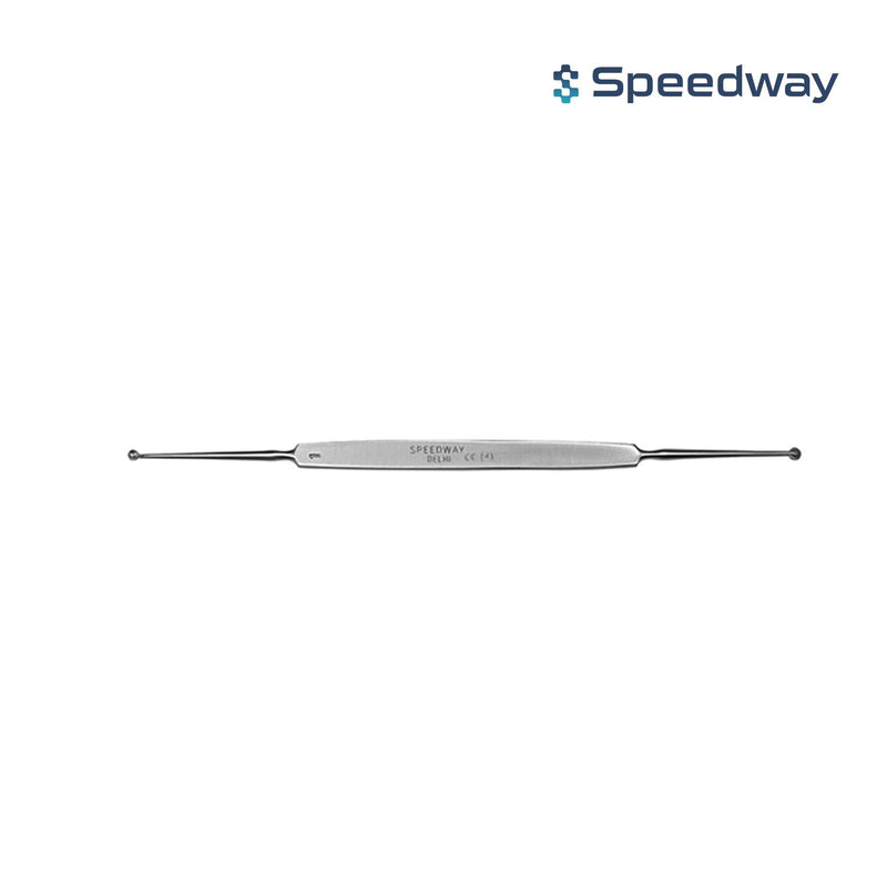 Chalazion Curette Double Ended Size 1 & 2, Stainless Steel, 132 mm