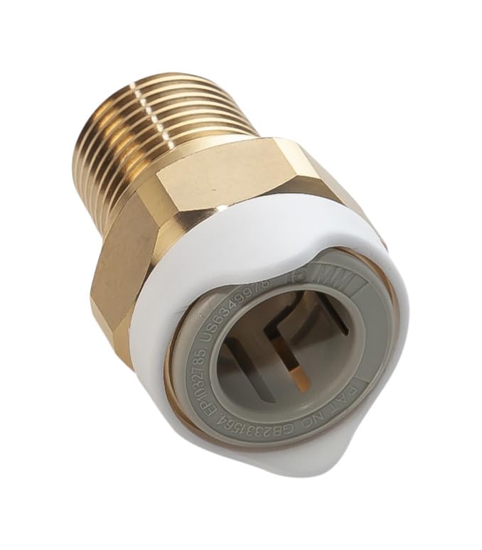 Boating Accessories New Pipework Systems whale Water Systems Wx1513b Adapter 1/2" NPT 15mm Male