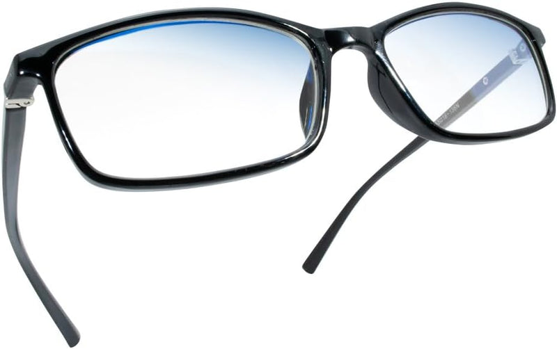 Gin-uta Blue Light Reduction Glasses, PC Glasses, Non-Prescription, Unisex, Lightweight, Transparent - NewNest Australia