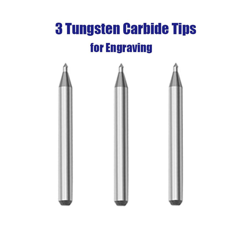 Corded Electric Engraver Pen Engraving Etching Tool Etcher Kit with | Stencil & Tungsten Carbide Tip | for Metal Glass jewelry Leather Wood Ceramic Plastic