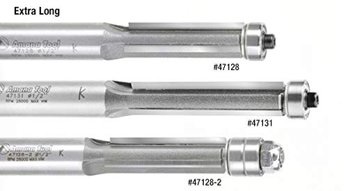 Amana Tool - 47120 Carbide Tipped Flush Trim 1/2 Dia x 1/2 Shank 3-Flute