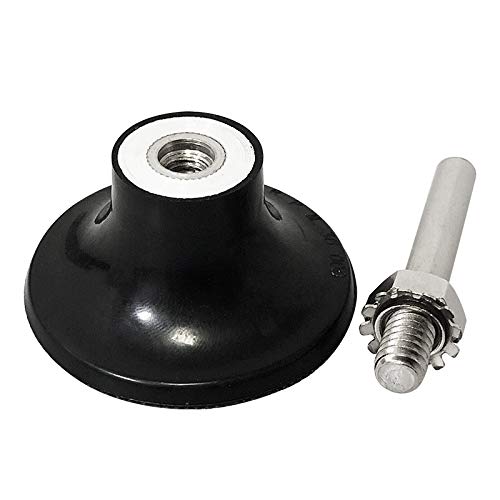 2 Inch Sanding Discs Holder Roll Lock Disc Pad Quick Change Disc Adapter with 1/4" Shank for Die Grinder Power Drill Driver 2Pack 2"