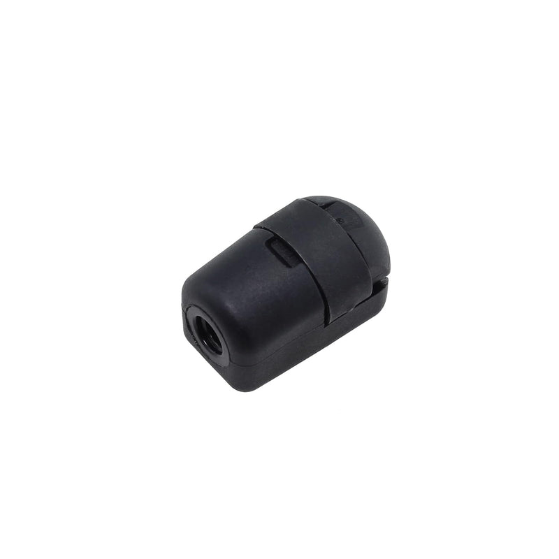 Maxmoral 6PCS Generator Accessory Black M6 Female Thread PA66 Gas Spring End Connection Connector for Lifting and Balancing Hinged Door and Bonnets