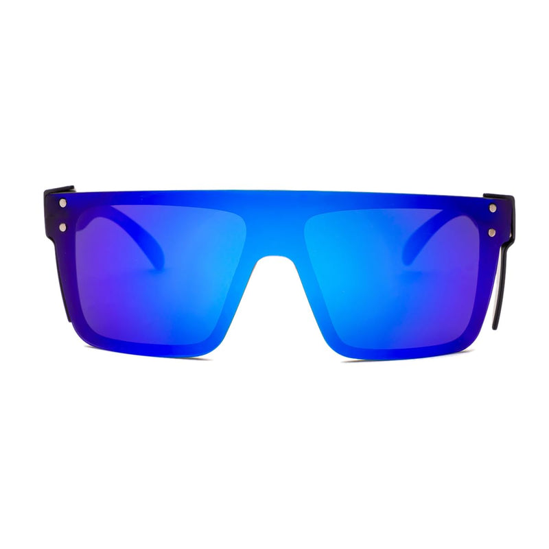 UV400 Polarized Safety Sunglasses – ANSI Z87.1 Certified, Anti-Glare, Shatterproof, UV Protection Blue Mirror