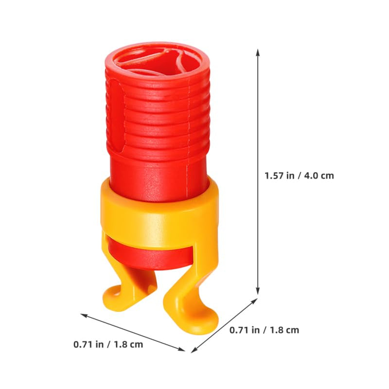 ARTIBETTER 6pcs Screw Gripper Tool For Woodworking Screw Holder Clamp For Drill Plastic Screw Holder Sleeve Screw Clip For Fixing Screws