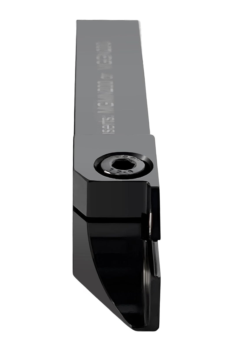Accusize Industrial Tools 1/2" x 1/2'' Cut-Off Holder, Parting Tool, Mgehr08-2 of 2387-2004 with 10 Carbide Inserts for Cutting Aluminum | For Aluminum, MGGN200-LH Inserts Included, 1 Indexable Holder Plus 10 Carbide Inserts, 2387-0004INSA