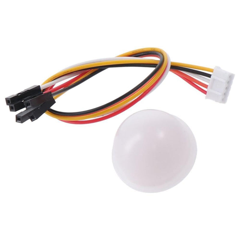 2pcs BH1750 BH1750FVI Digital Light Illumination Sensor, DC 5V Light Intensity Ball, Light Intensity Sensor Module for Arduino