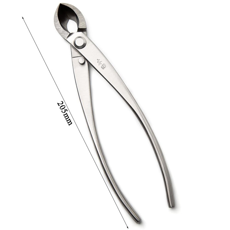 Bonsai Straight Edge Cutter Professional Grade Branch Cutter Alloy Steel Bonsai Tools Equip With Tool Bag (MT-SE-205 branch cutter gift-packaging) MT-SE-205