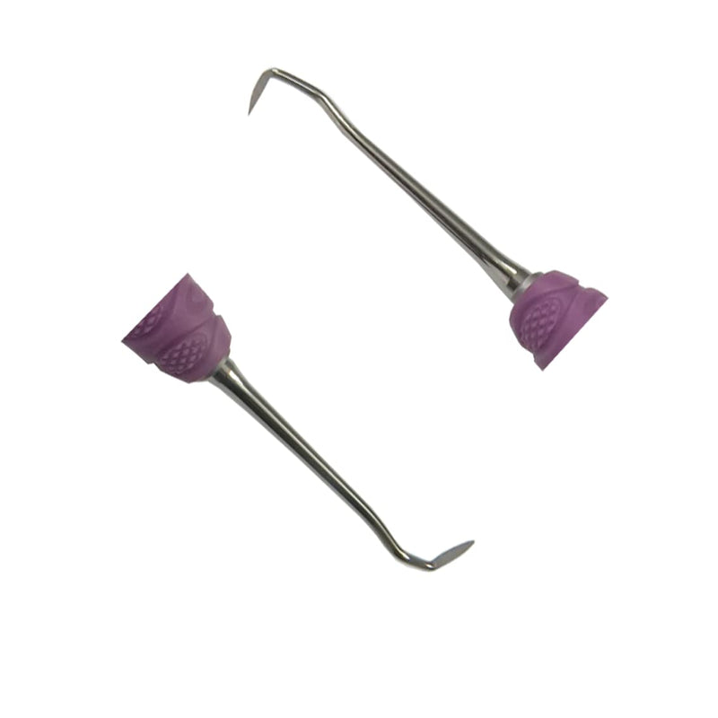 Osung Dental Sickle Scaler, Dental Scaler, Universal Sickle Scaler with Plastic Handle [JAC 34-35]