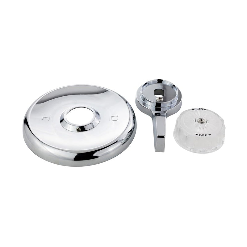 Danco 28499 Faucet, Use With Mixit Shower Valves, Chrome Plated, 5-1/2-Inch Trim Kit