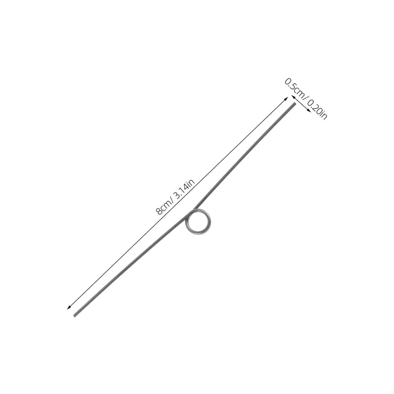 18Pcs Torsional Spring for Trash Can Lid Repair Small Torsional Springs for Home Maintenance and DIY Projects