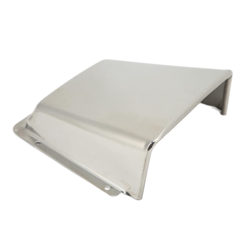 Astibym Boat Cowl Vent , Weatherproof High Strength Glossy 304 Stainless Steel Boats Cowl Ventilator with Nylon Base for Yachts Ships