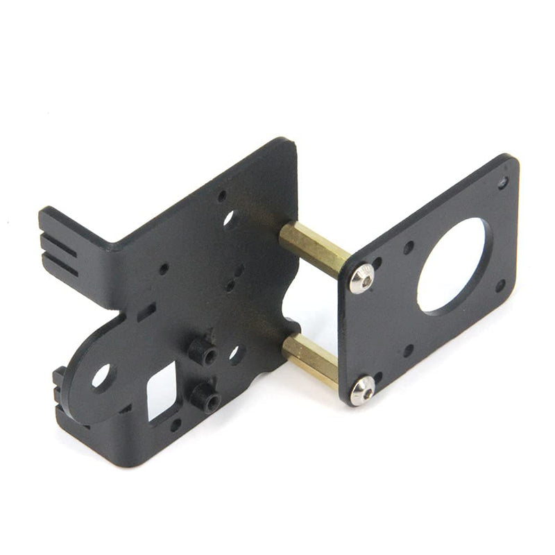 Direct Drive Dual Gear Extruder with Pulleys Upgrade Support Plate with Motor Kit Easy Print Flexible Filaments for Ender 3 V2 Ender 3series CR-10series(Dual Extruder Support Motor Kit) Dual Extruder Support Motor Kit