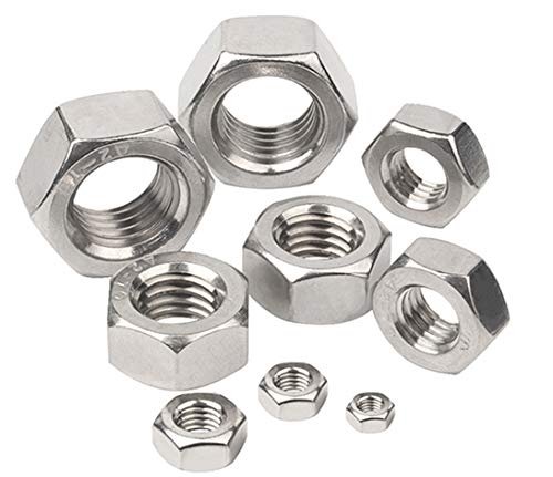 XunLiu 304 Stainless Steel Hexagon Nuts (5, M24-3.0pitch) 5