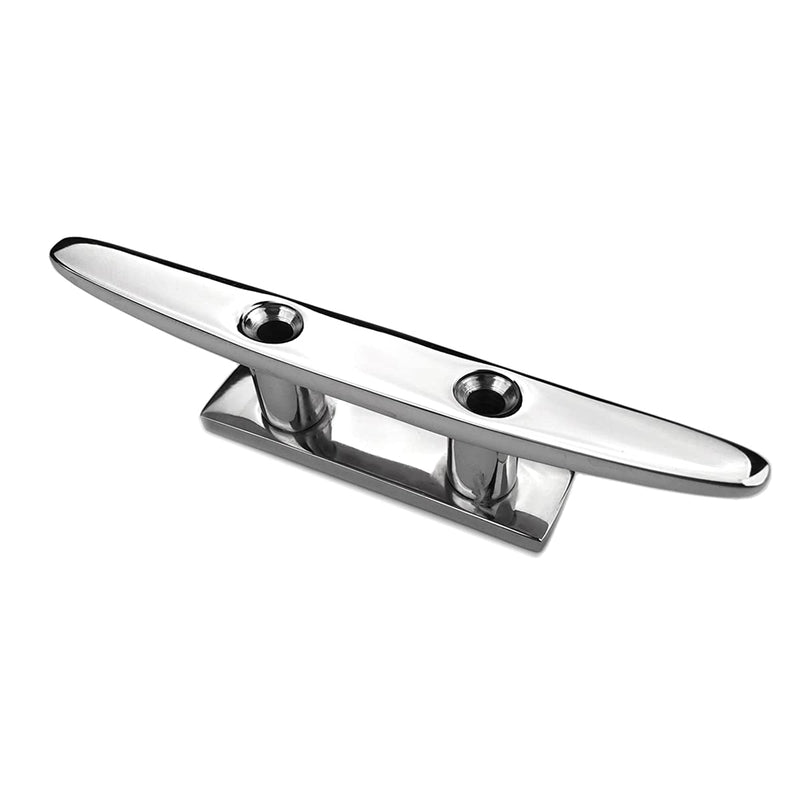 316 Stainless Steel 5" Open Base Boat Cleat Pack of 2