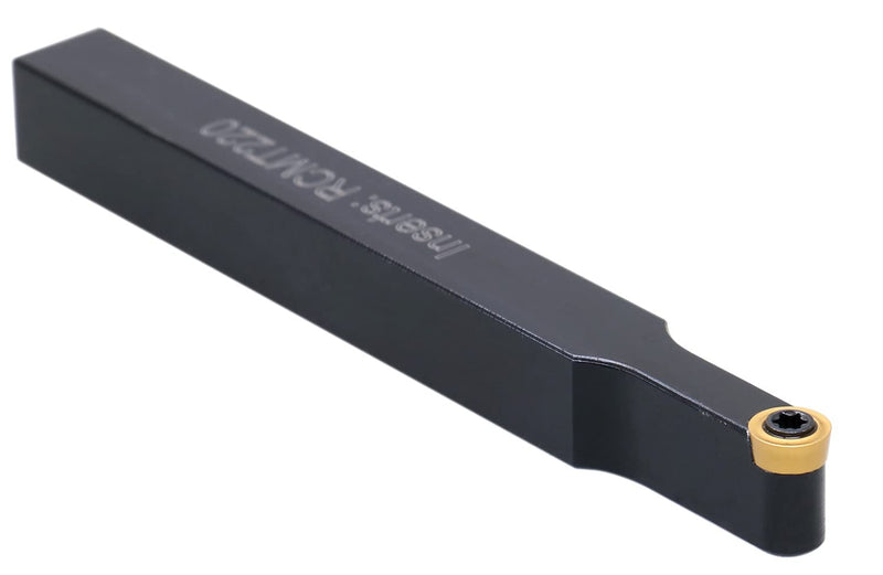 Accusize Industrial Tools 3/8 x 3-1/2 in SRDCN06-2J Indexable Toolholder for RCMT220 Inserts, 2376-0006 3/8 x 3-1/2 inch