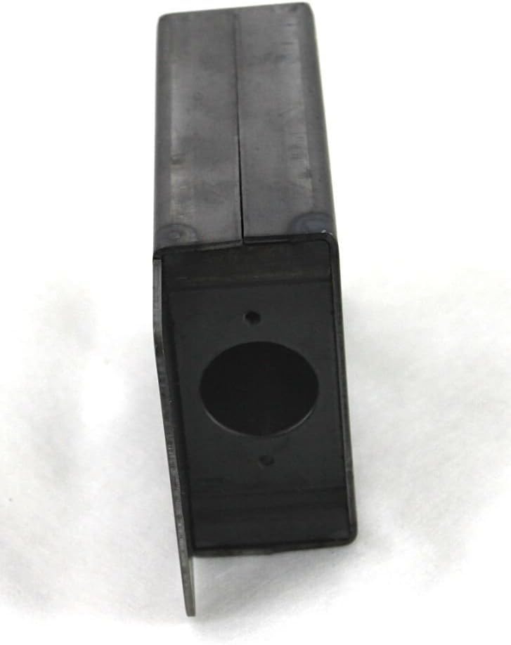 Gate Lockbox Single Hole Weldable Steel Unpainted (3 1/2" x 4 1/4" x 1 3/8")