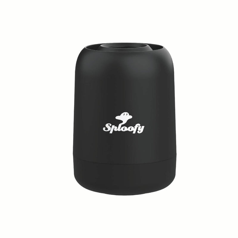 Sploofy PRO II - Personal Smoke Air filter - With Replaceable Cartridge - Trap Smoke and Odor - up to 500 uses (Black) (Pack of 2) 6.4" x 10.2" x 6.4" (Pack of 2) Black