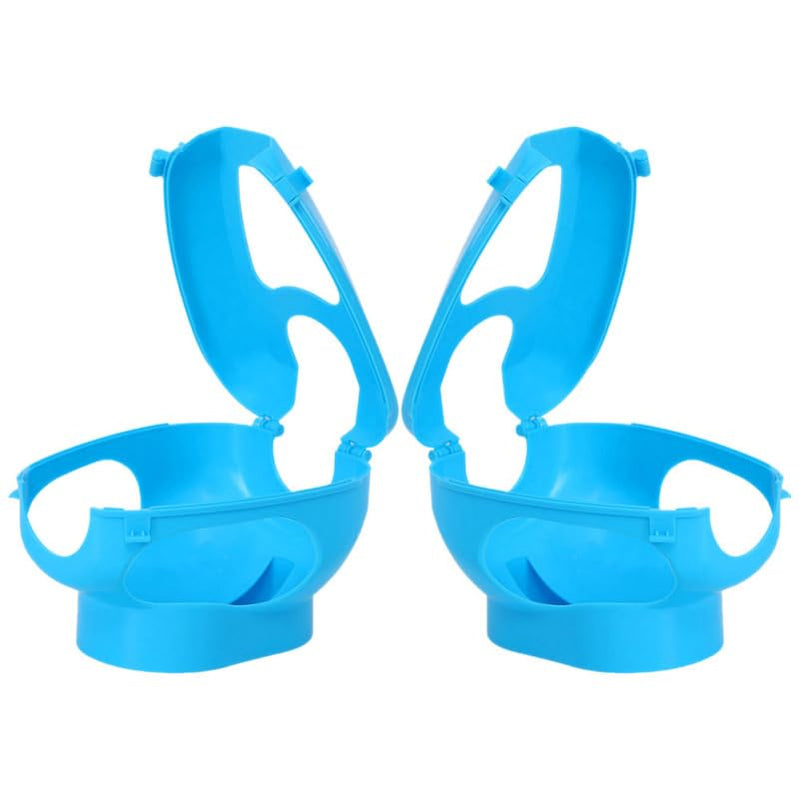 BESTonZON 2pcs Pigeon Injection Holder Feeding Stand for Easy Medicine Application Fixed Mount for Pigeons for Pet Bird Care