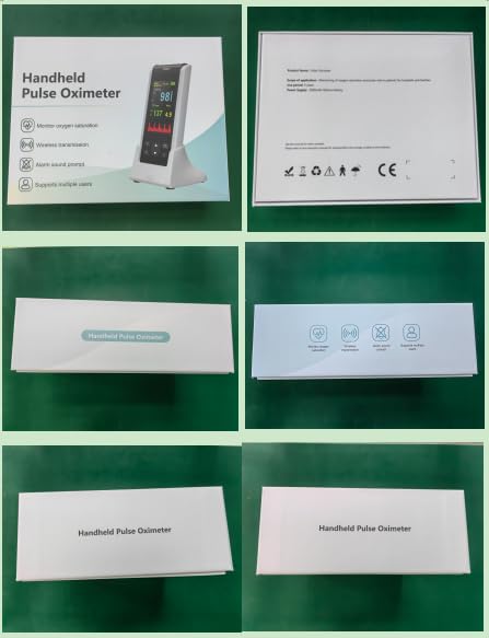 Adult Pulse Oximeter Probe - Compatible with MugaTree Handheld Pulse Oximeter Overnight Oxygen SpO2 Heart Rate Monitor