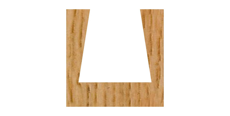 Whiteside Router Bits D9-375 Dovetail Bit with 3/8-Inch Large Diameter 3/8-Inch Cutting Diameter and 1/2-Inch Shank
