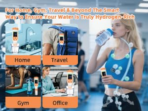 7-in-1 Digital Water Quality Tester - ph Meter, pH TDS EC ORP Salt Temperature Meter, Portable Testing Kit with Digital Display orange color-1