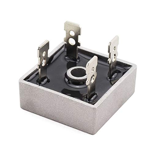 Tegg 1-Pack KBPC2510 Bridge Rectifier Diode DIP-4 25A Single Phase Square Electronic Component