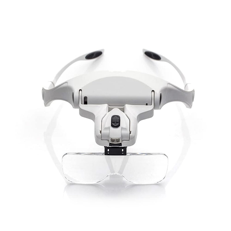 Adjustable 5 Lens Dentist Loupes LED Light Headband Magnifier Glass Dental Magnifier Surgery Binocular Glass 1.0X 1.5X 2.0X 2.5X 3.5X