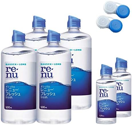 Bausch & Lomb Renew Fresh 500ml 4 bottles 120ml 2 bottles - NewNest Australia