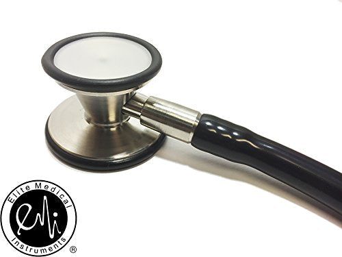 EMI ESC-222 Black Dual Head Cardiology Stethoscope