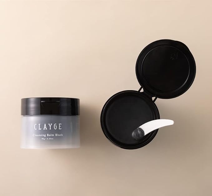 CLAYGE Cleansing Balm, Neat Pore Care, Black, Makeup Remover, Blackheads, Square Plug, 3.3 oz (95 g) - NewNest Australia