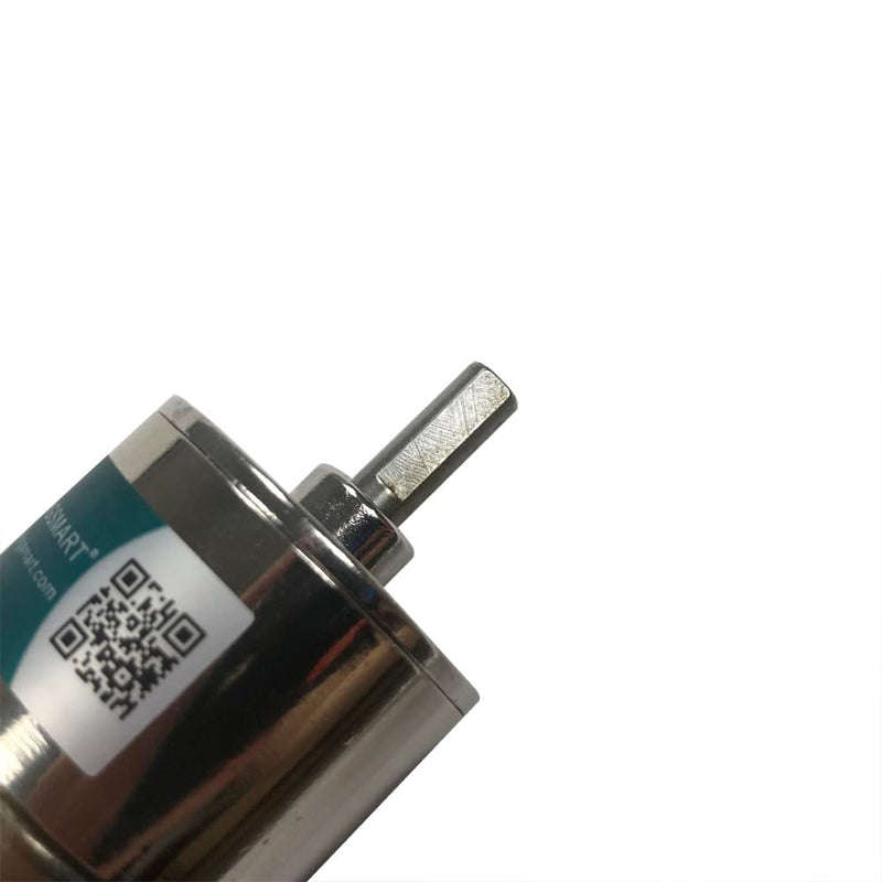 Bringsmart Micro DC 12V 30rpm Geared Motor with Bracket 37mm Diameter Gearbox Centric Ouput Shaft Gear MotorLarge Torque Reduction Motor