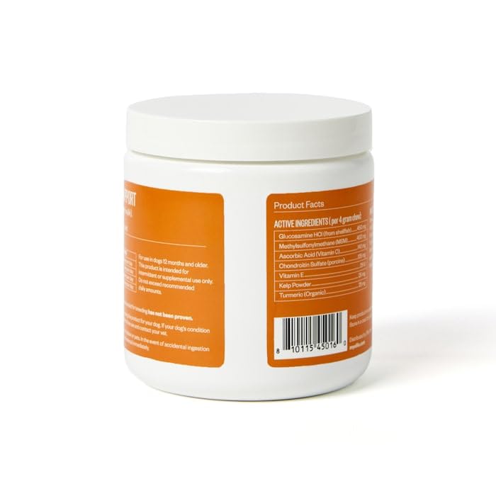 Ollie Zoomies Dog Hip and Joint Supplement - Glucosamine and Glucosamine Chondroitin for Inflimation Relief, 60 Count Appx.