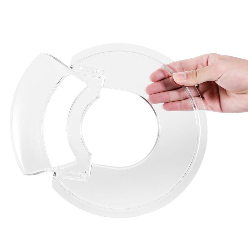 Pouring Shield for KitchenAid-Secure Pouring Shield with Removable Pour Spout for KitchenAid 4.5-5 Quart Tilt-Head Stand Mixers, Splatter Guard Fits for Stainless Steel, Glass, Ceramic Bowls Pouring Shield for 4.5-5 Qt Tilt-Head Stand Mixers