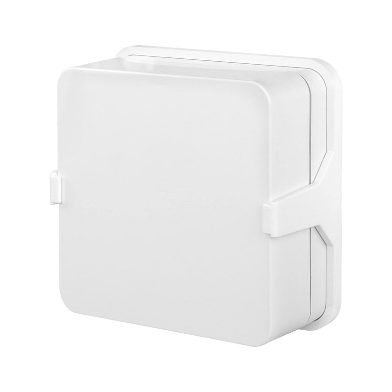 Holicfun No-Drill Adhesive Mount for Lutron Caseta Smart Hub (L-BDG2-WH) and Smart Bridge Pro (L-BDGPRO2-WH) White