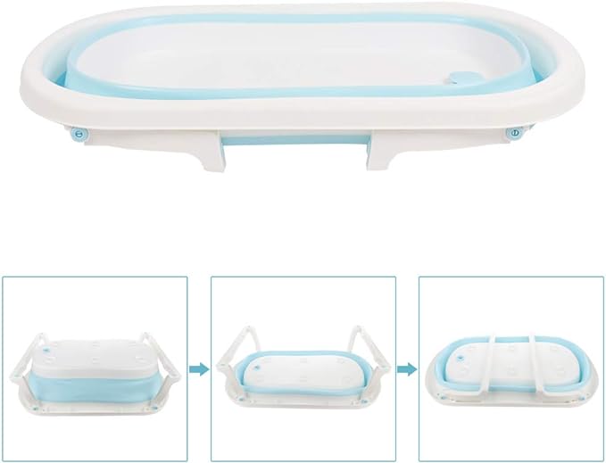 vineying Pet Folding Bathtub, Foldable Bathtub, For Cat and Dog Bath, Multi-functional, Large Capacity, Convenient Storage, Wash Tub - NewNest Australia