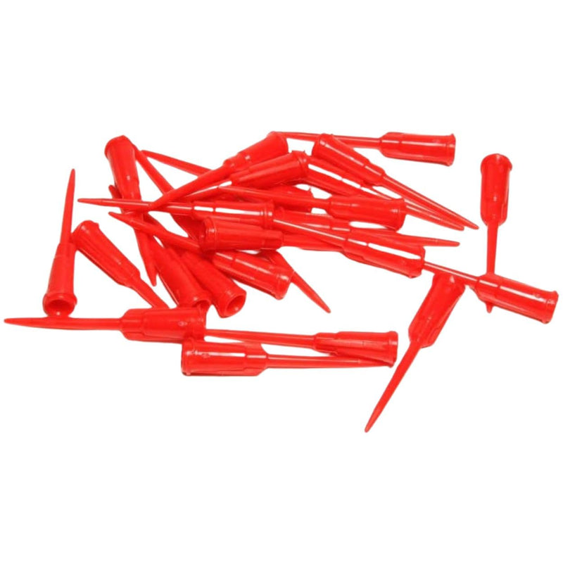 FastCap 2P-10 Micro-Tip - Precision Glue Applicator Tips for Ultra-Fine Adhesive Application, Fits All 2P-10 Bottles, 25-Pack - 98226