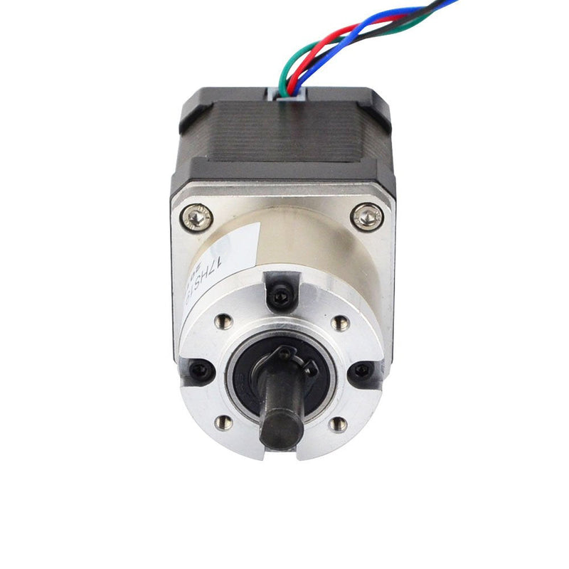 STEPPERONLINE 14:1 Planetary Gearbox High Torque Nema 17 Stepper Hobby DIY CNC Camera
