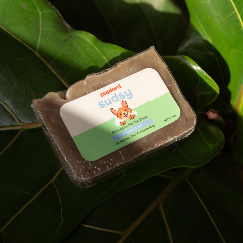 Pupford Sudsy Shampoo Bar for Dogs (Original) Original - PawsPlanet Australia