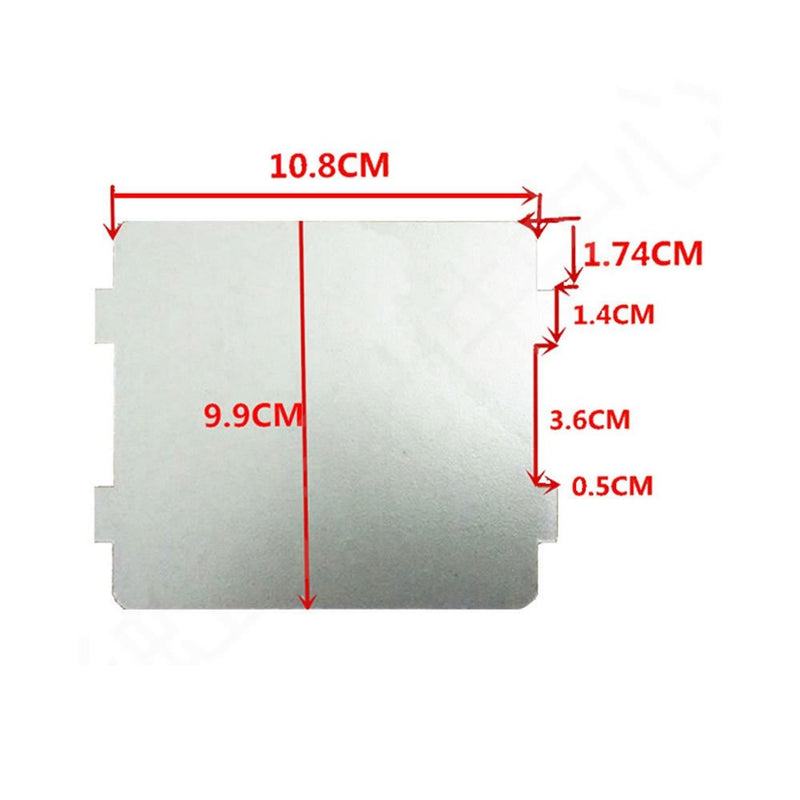 2 PCS Microwave Oven Parts Mica Slice Super Thick Heat Insulation Accessories,Waveguide Cover for Frigidaire 5304464061 Medium