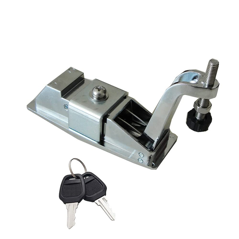 WJSKDQ 2PCS Compression Latch Lock Trigger Latch Lock Zinc Alloy Adjustable Lever Hand Operated Compression Latch Flush Silvers Silver 2 Pack