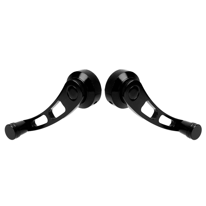 Window Crank Handle,Window Crank Handle Replacement,Alloy Winder Riser for Classic Car (Black) Black