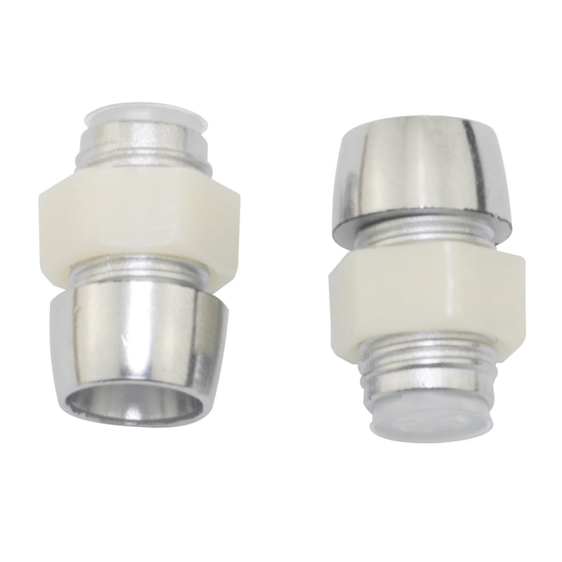50PCS Lamp Head LED Holder Spacer Post Plastic Holder 5mm Diameter Base Locking Screws for Fixing Fittings Silver