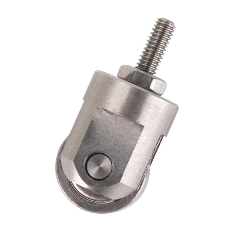 Roller Contact Point for Dial Digital Indicators Depth Gauge M2.5 Thread 10mm Diameter Wheel Metric Dial Contact Point