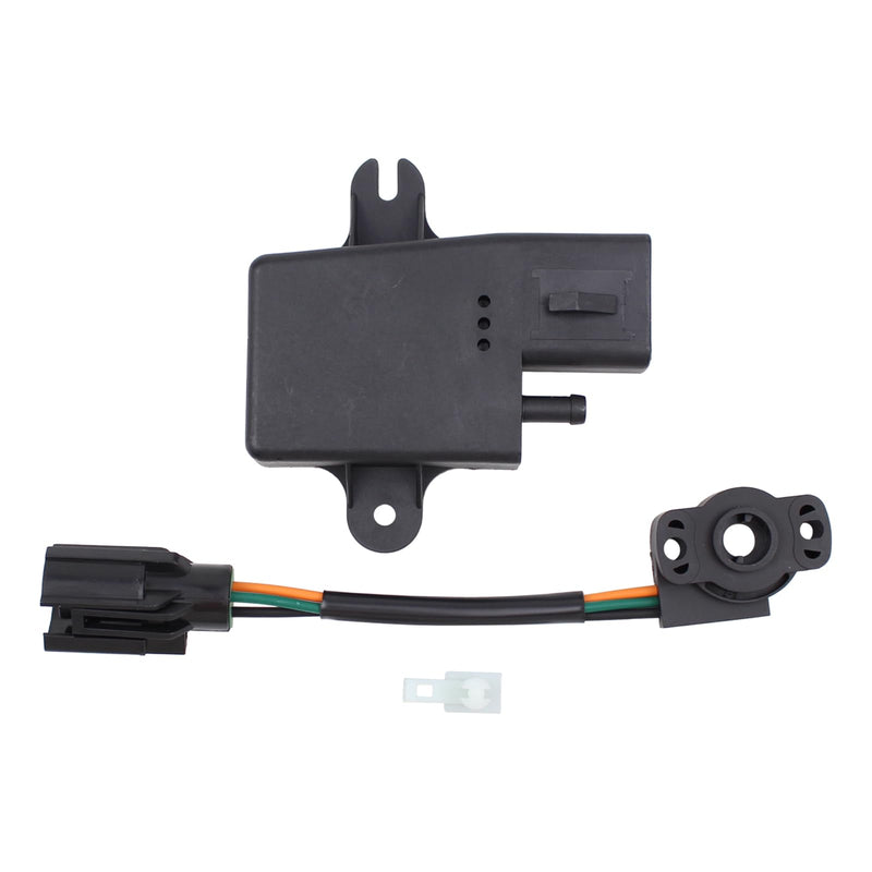 MOTOKU MAP Manifold Absolute Pressure and Throttle Position Sensor Set for Ford Bronco E250 E150 E350 Ranger Mustang Escort F-Super Duty Mercury Cougar Topaz Grand Marquis Lincoln Town Car Mark VII