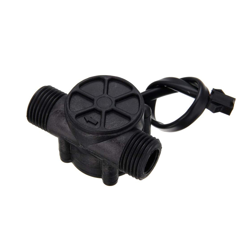 HiLetgo G1/2" Water Flow Hall Sensor Switch 1-30L/min 1.75MPa Flow Meter Flowmeter Counter Water Flow Sensor
