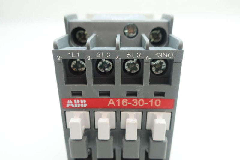 ABB A16-30-10-84 AC CONTACTOR 110-120V-AC 30A AMP 15HP