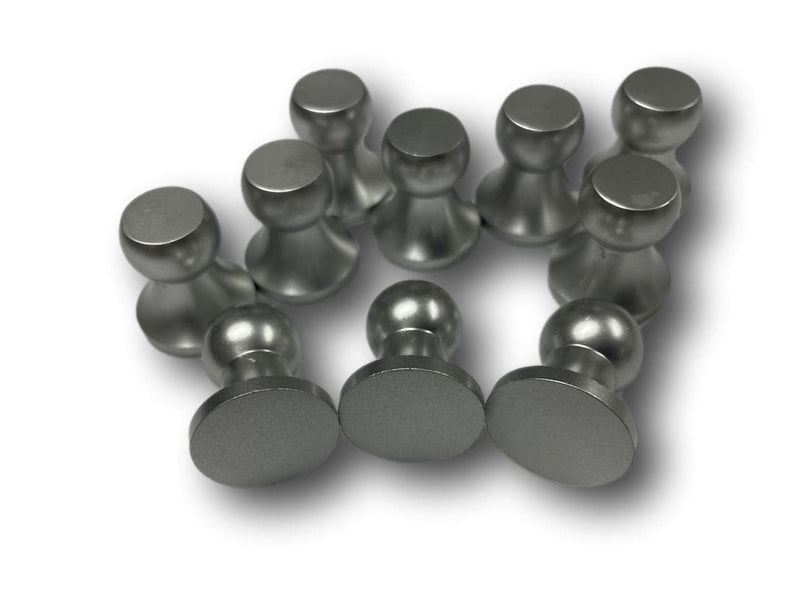 Premium Enhanced 20mm Pull Stub [Dollies] for use with Defelsko PosiTest® Adhesion Testers, Tube of 10