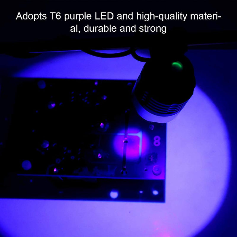 Wendry Mini UV Light,9W USB Mini Ultraviolet Light Lamp UV Glue Curing LED Lamp for Mobile Phone Repair,395-400nm Wavelength, LED and Material