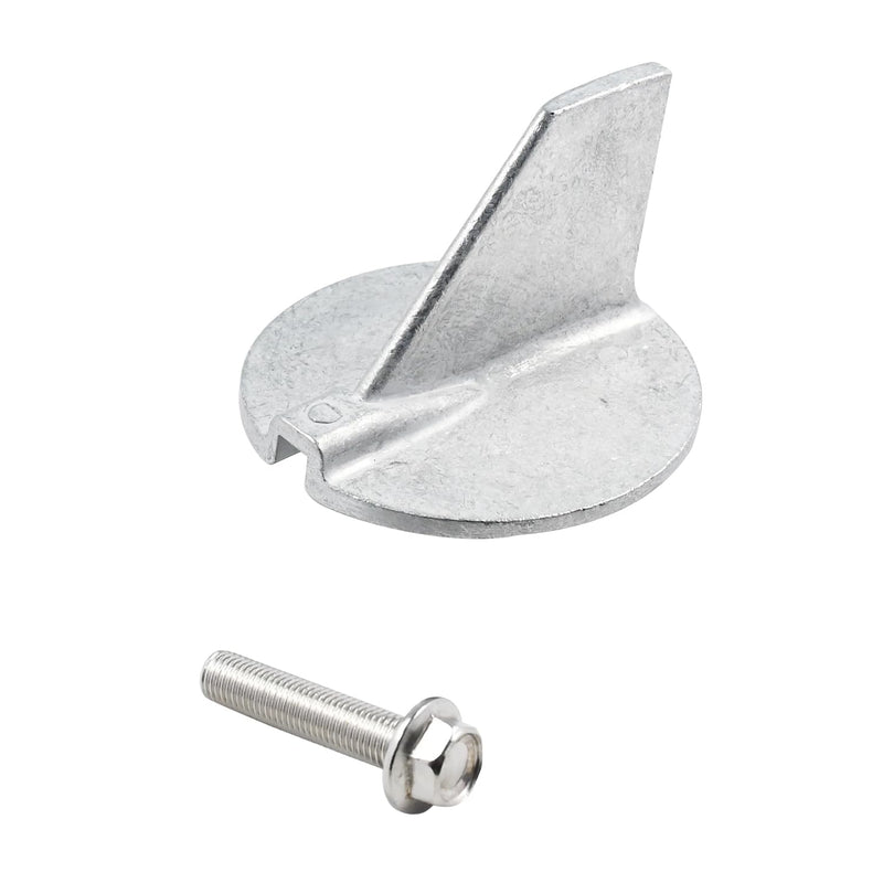 Boat Motor Zinc Trim Tab Anode 6E5-45371-01 Compatible with Yamaha Outboard Engine 115HP-225HP 2/4-stroke, Rep for Sierra 18-6097